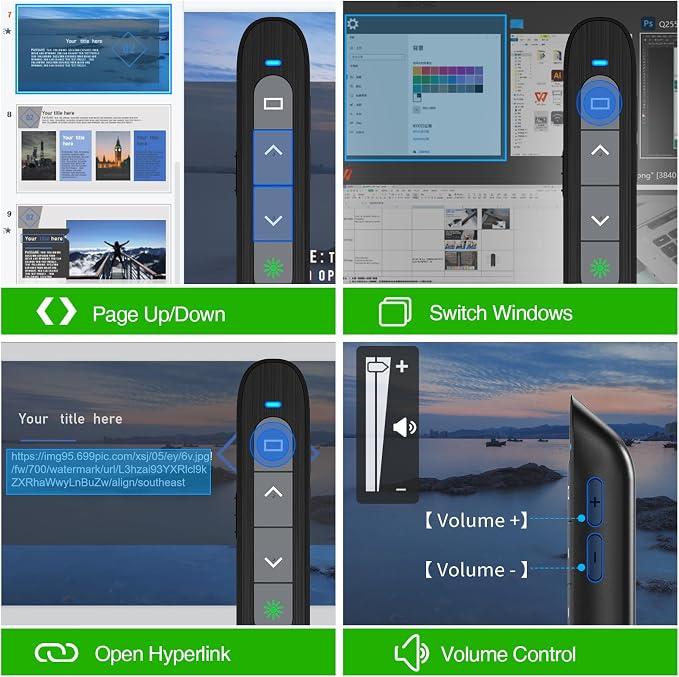 USB C Rechargeable Presentation Clicker - Image 4
