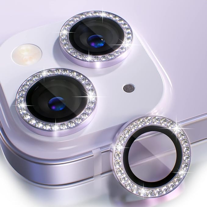 Choiche Compatible for iPhone 14 /iPhone 14 Plus Camera Lens Protector Bling by Choiche
