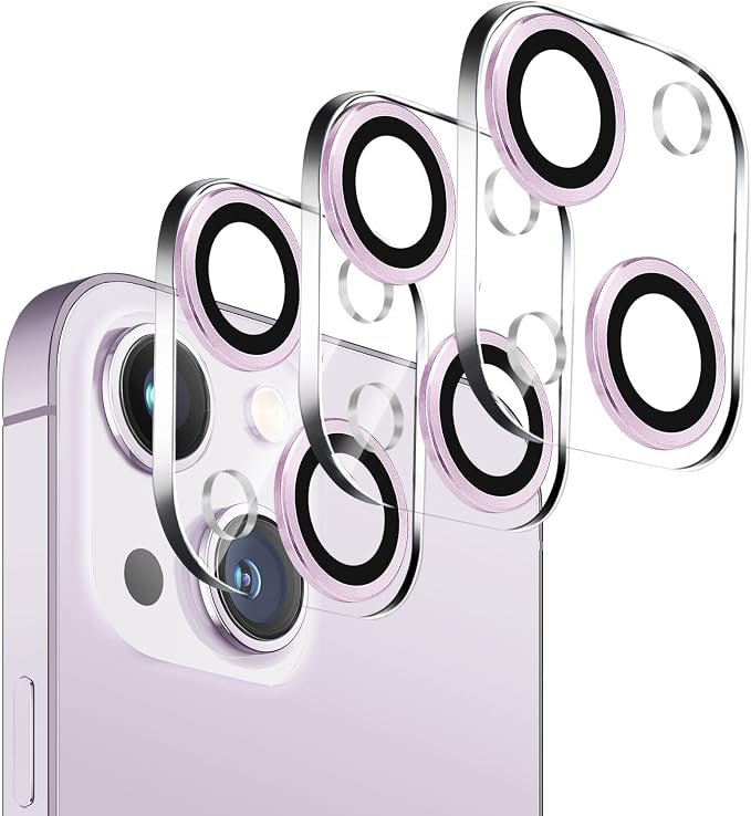 Dengduoduo 3 Pack Tempered Glass Camera Lens Protector by Dengduoduo