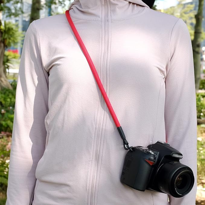 VKO Vintage Camera Neck Strap, Nylon Rope Camera Shoulder Straps - Image 2