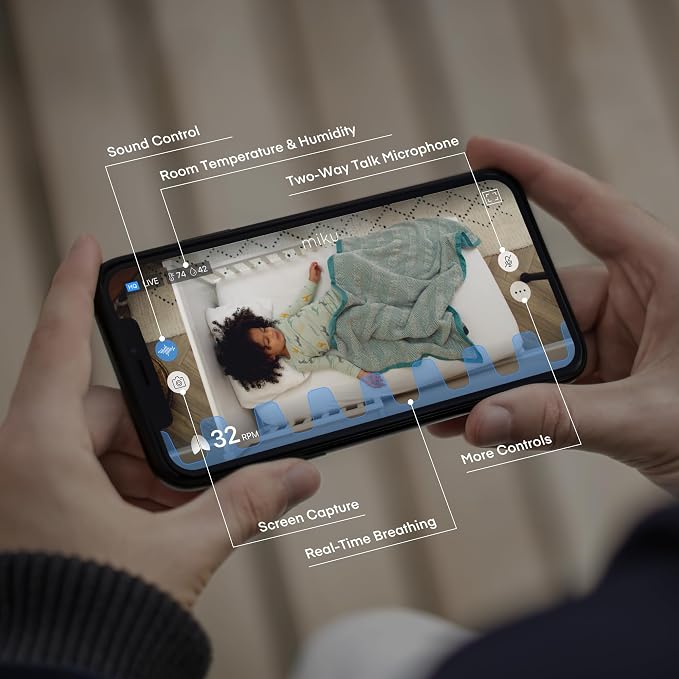 Miku Pro Smart Baby Monitor - Image 6