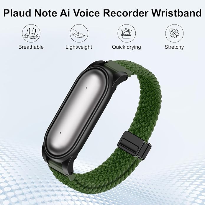 Adjustable Braided Wristband Compatible - Image 2