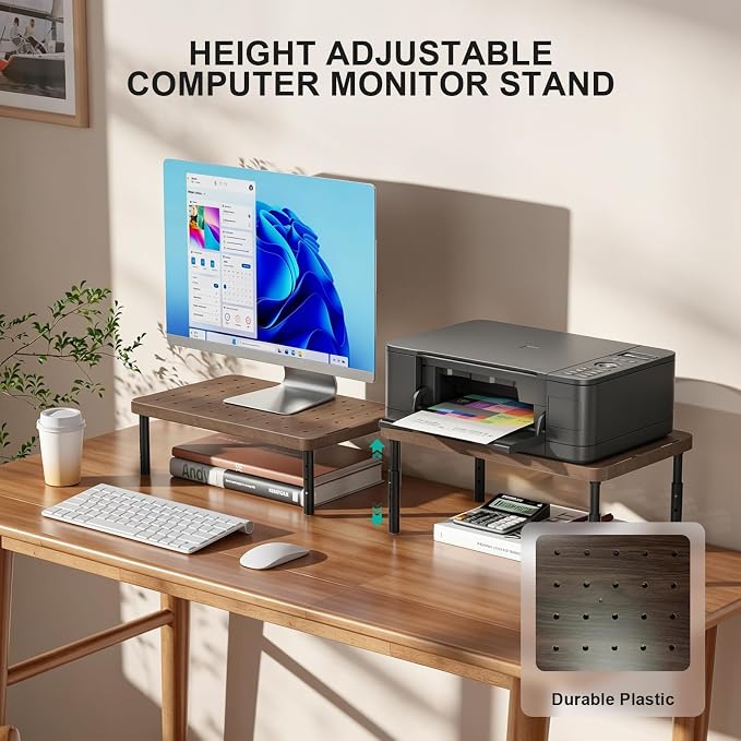 WALI Plastic Computer Monitor Stand - Image 3