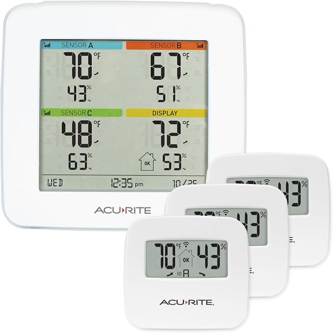 AcuRite 01095M Indoor Temperature & Humidity Station by AcuRite