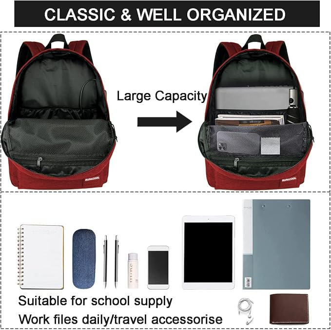 SUPACOOL Casual Laptop Backpack - Image 5
