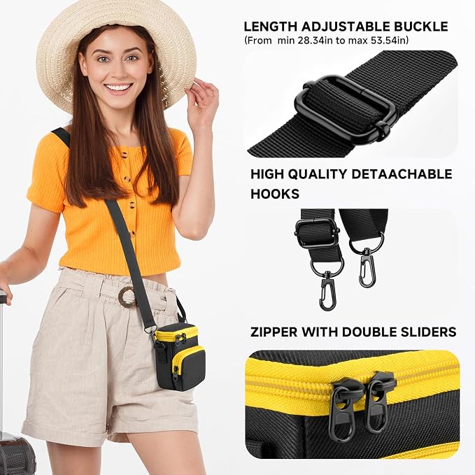 Travel Case Compatible with Kodak PIXPRO FZ55/FZ53/FZ45/FZ43 16MP Digital Camera - Image 6