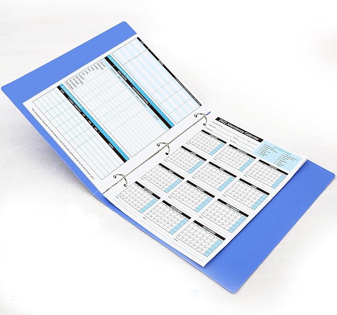 2026 Attendance Calendar Work Tracker Attendance Calendar Cards - Image 7