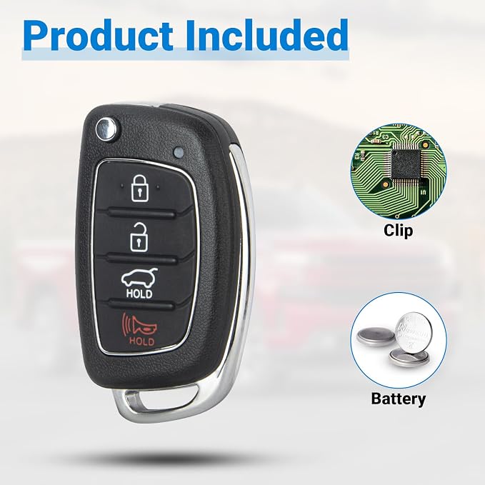 Key Fob Replacement Compatible - Image 7