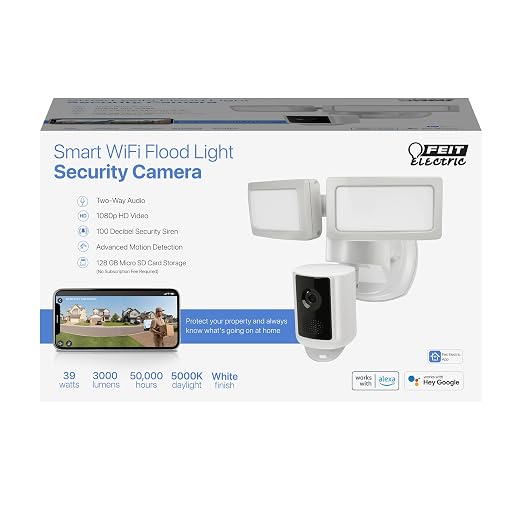 Feit Electric SEC3000/CAM/WIFI Outdoor LED Smart Security Camera - Image 2