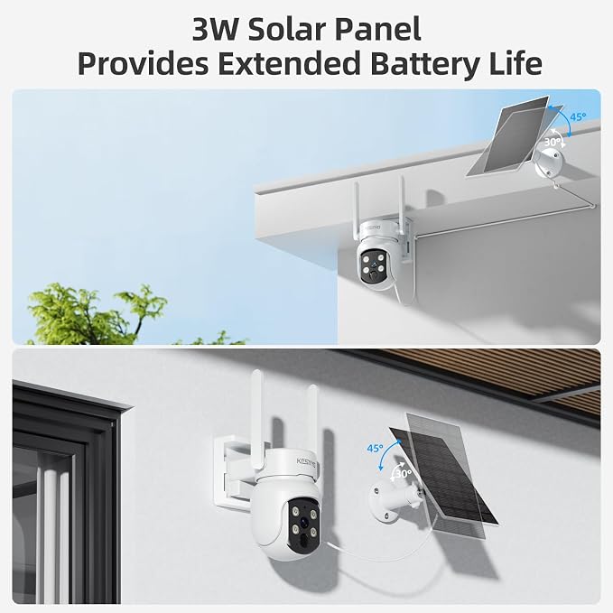 4MP Solar Security Camera, WiFi Camera - Image 2