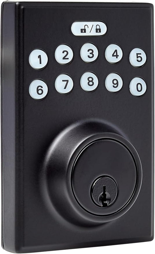 Amazon Basics Electronic Keypad Deadbolt Door Lock by AmazonBasics