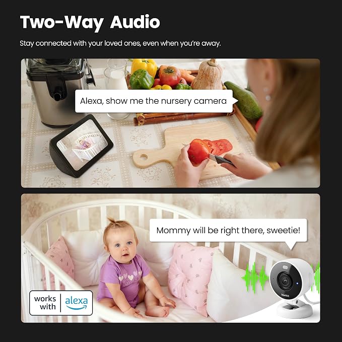 Kiwibit 2K Security Camera Indoor/Outdoor, Pet Camera, Baby Monitor, Magnetic - Image 9