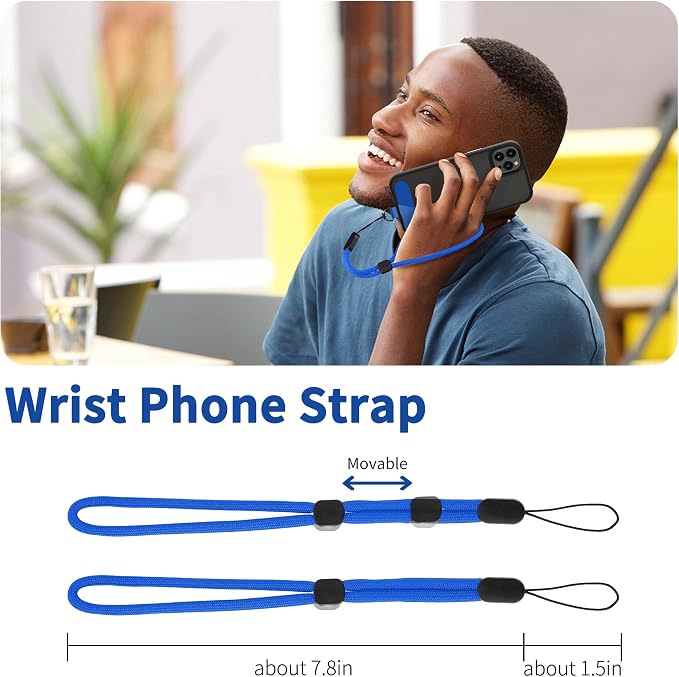 CACOE Phone Lanyard 2 Pcs-1 Pcs Adjustable Neck Strap, Universal Crossbody - Image 2
