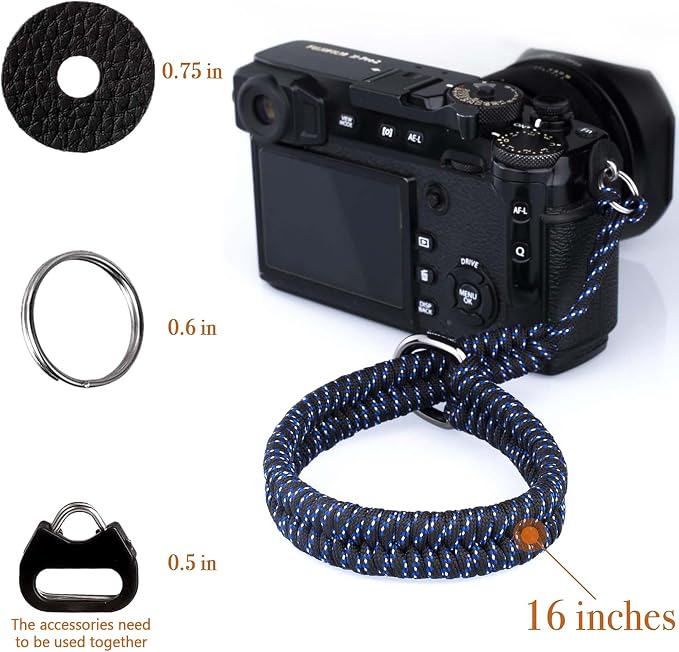AQAREA Camera Wrist Strap for DSLR Mirrorless Camera, Quick Release Camera Hand - Image 5