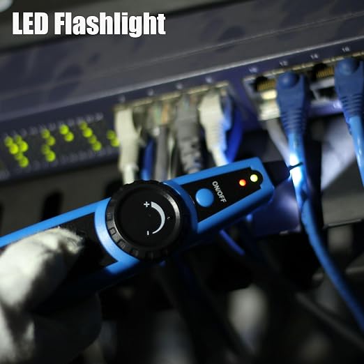 Network Cable Tester, Cat5 Cat6 Ethernet LAN Network Wire Tracer - Image 8