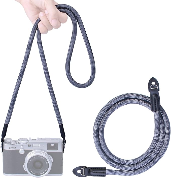 VKO Vintage Camera Neck Strap, Nylon Rope Camera Shoulder Straps - Image 9