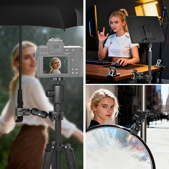 NEEWER Double Super Clamp Mount - Image 5
