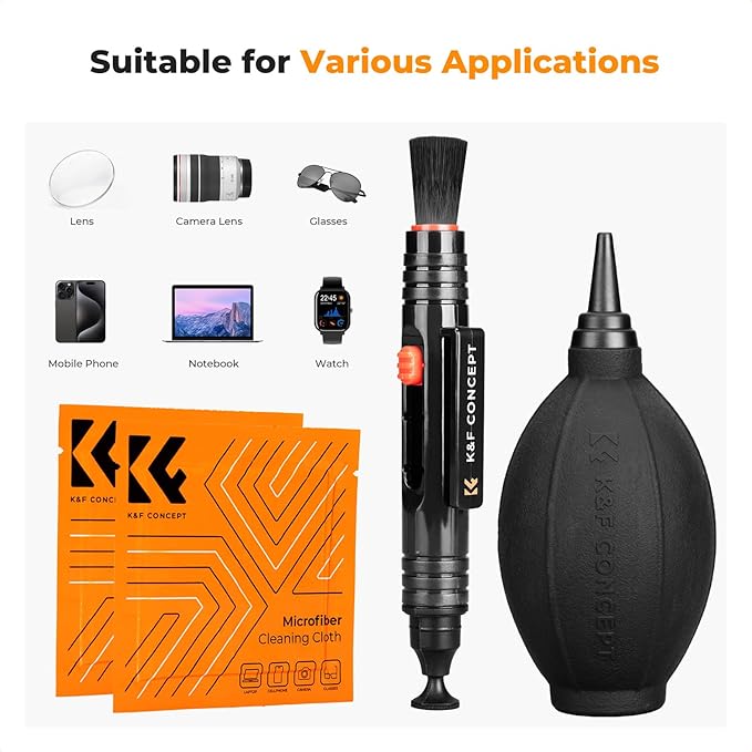 K&F CONCEPT 4-in-1 Camera Lens Cleaning Kit - Image 6