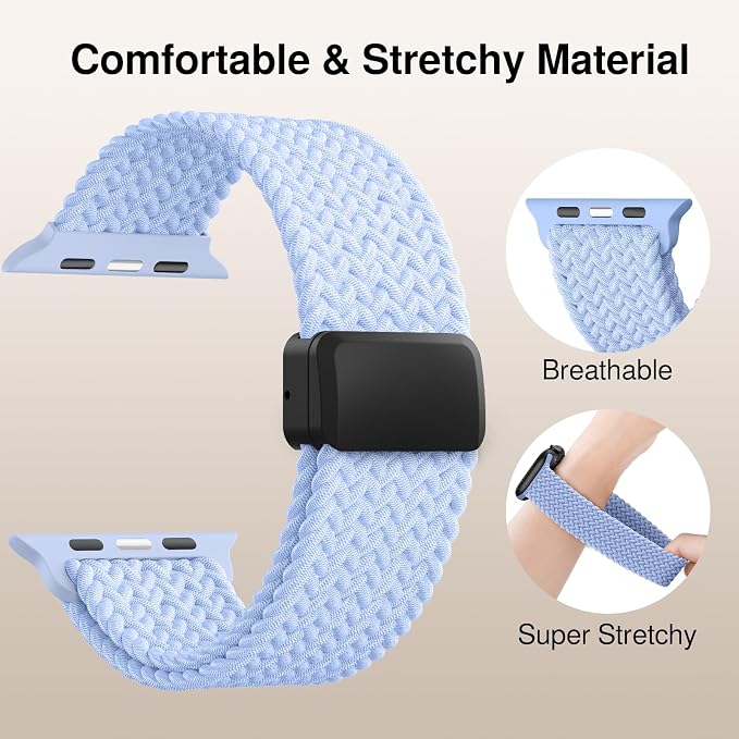 Braided Stretchy Band Compatible - Image 3