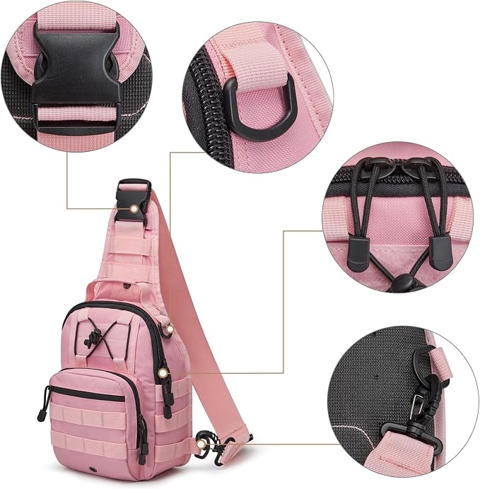 G4Free Outdoor Tactical Bag Backpack, Military Sport Bag Pack Sling Shoulder - Image 5