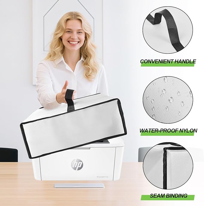 Printer Cover for HP, Waterproof Anti-Static Dust-Proof Thick Printer Cover - Image 3