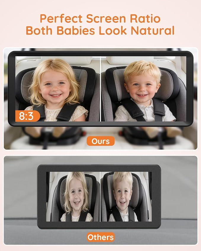 Babyvue BV3 MAX Dual Car Camera Baby Monitor - Image 3