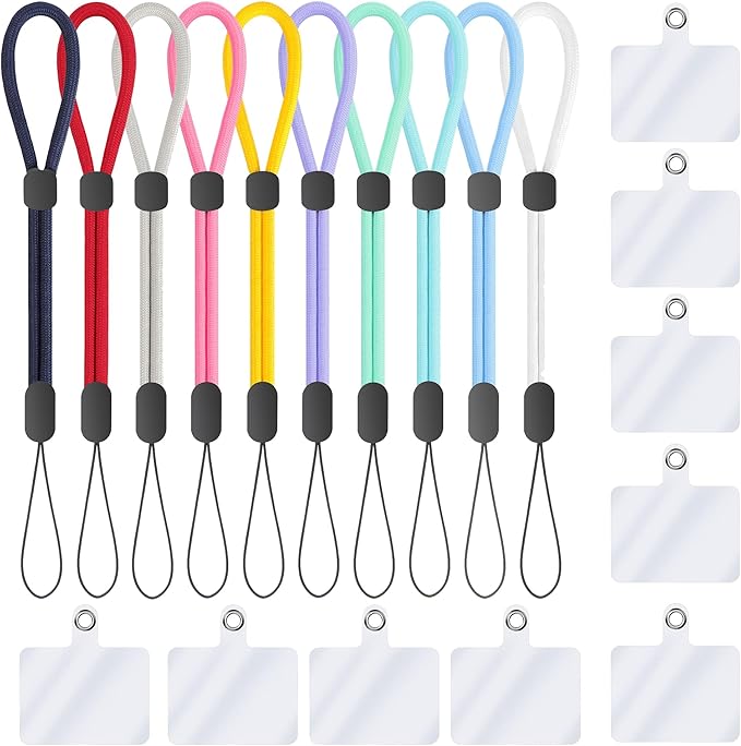 FrgKbTm Hand Wrist Strap Lanyard, Adjustable Nylon Colorful by FrgKbTm