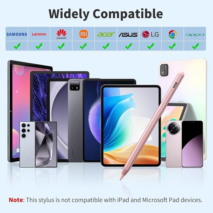 Stylus Pen for iOS&Android Touch Screens, Active Pencil for Samsung, Smart - Image 4
