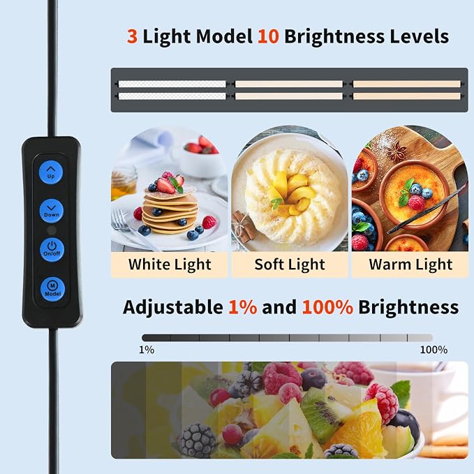 32"x32" Photo Studio Light Box for Photography, 3 Color 10-Level Adjustable - Image 2