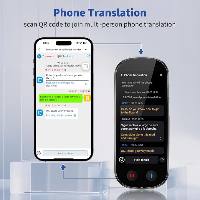 Language Translator Device No WiFi Needed, Upgraded ChatGPT Ai Translator - Image 8