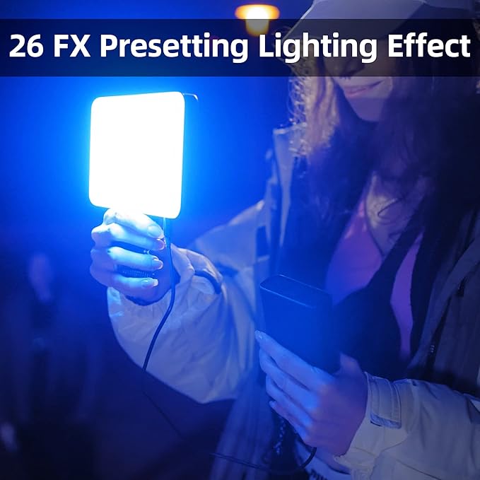 VILTROX RGB Led Panel Light, Smartphone Control Full Color On Camera LED - Image 5