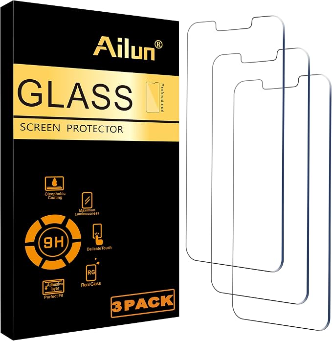 Ailun Screen Protector for iPhone 17e / iPhone 16e / iPhone 14 / iPhone 13 / by Ailun