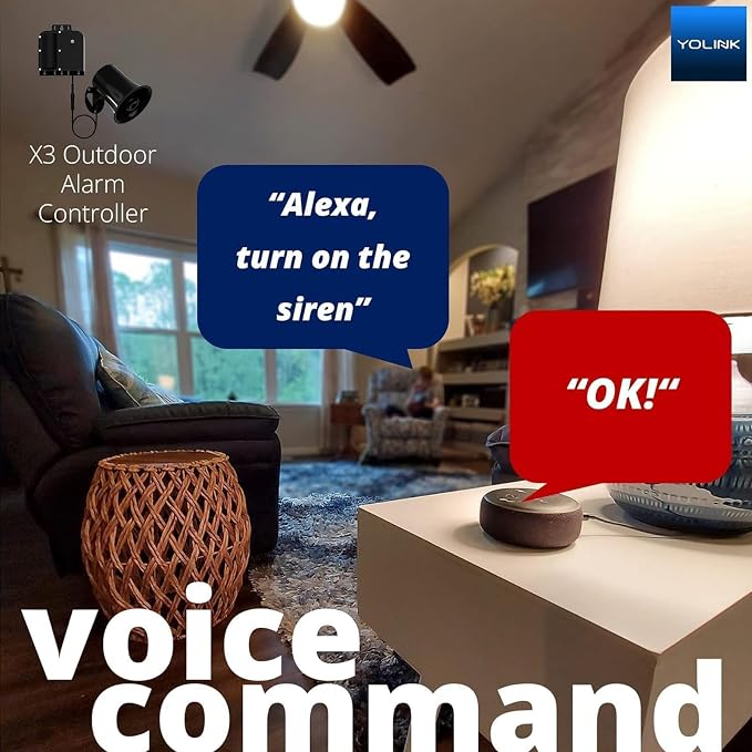 YoLink X3 Version Outdoor Alarm Controller, Ruggedized Battery-Powered - Image 5