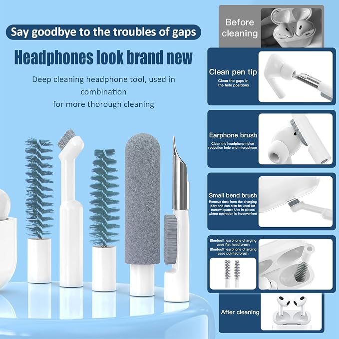 Keyboard Cleaning Kit Laptop Cleaner, 32-in-1 Computer Screen Cleaning Brush - Image 8
