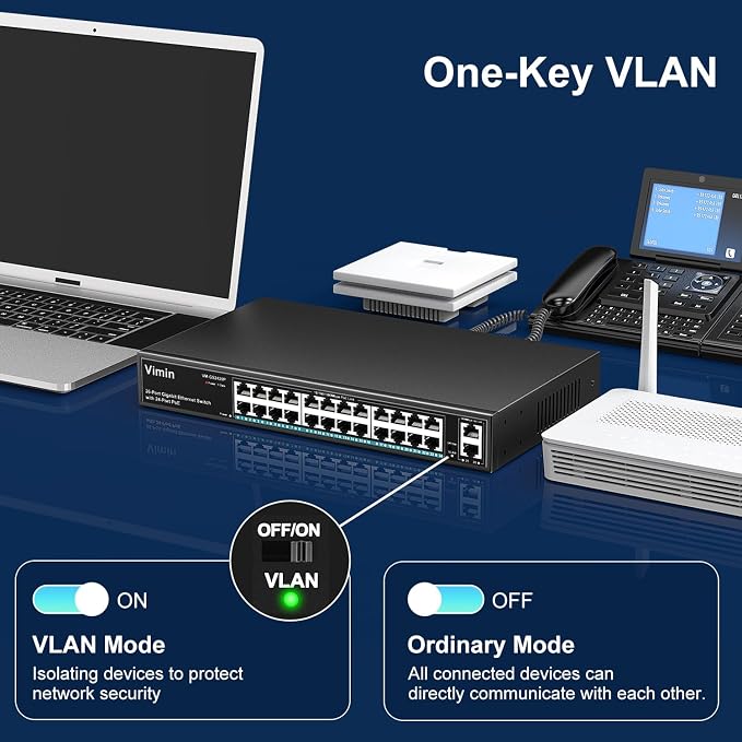 24 Port Gigabit PoE Switch - Image 6