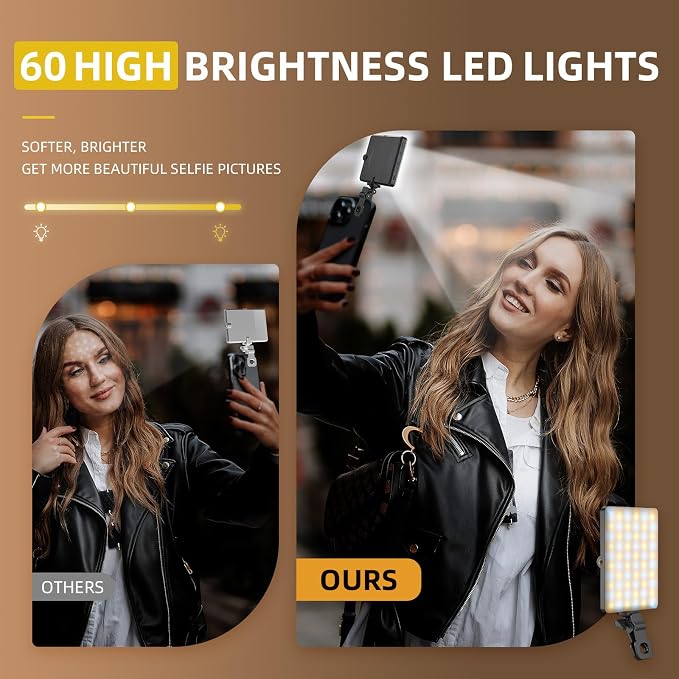 Selfie Light for Phone, 60 LED Phone Light - Image 2