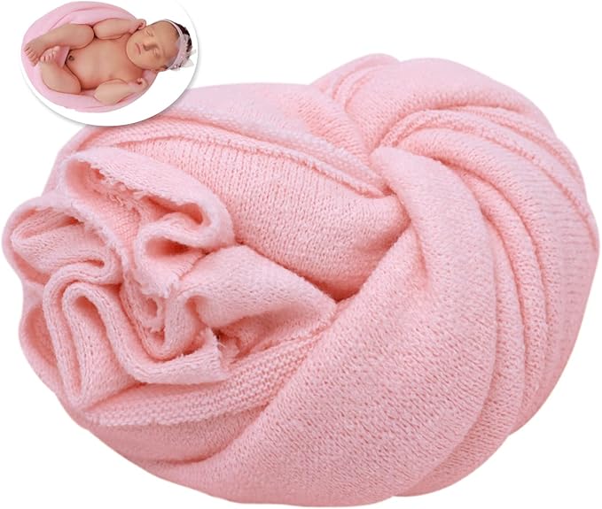 Newborn Posing Wrap Newborn Photography Props Soft Stretch Knit Blanket by ForBaysy
