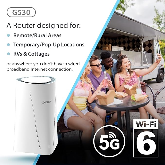 G530 5G NR AX3000 WiFi 6 Router - Image 3