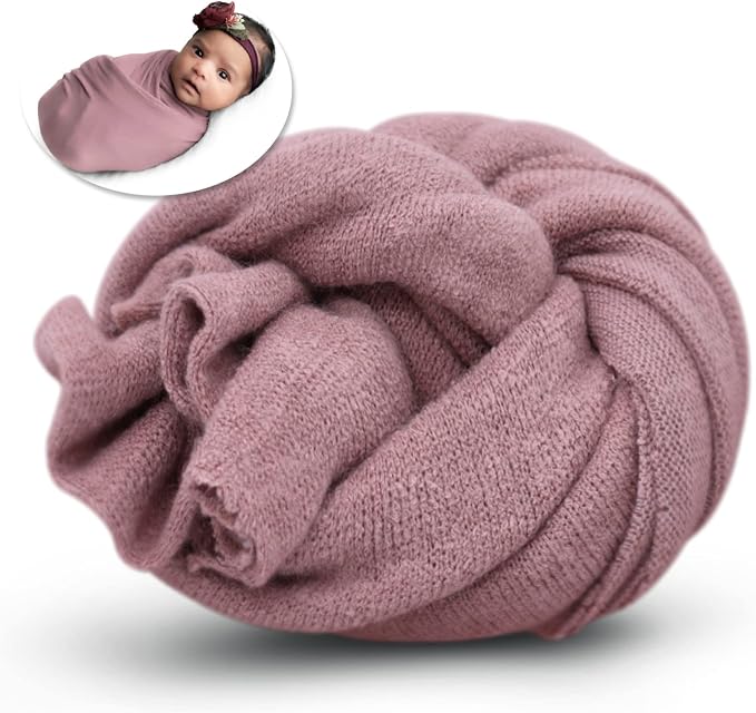 Newborn Posing Wrap Newborn Photography Props Soft Stretch Knit Blanket by ForBaysy