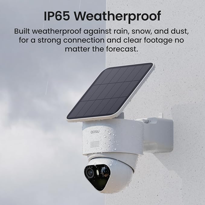 aosu T2 Ultra 4K Security Cameras Wireless Outdoor, TrueColor Night Vision - Image 9
