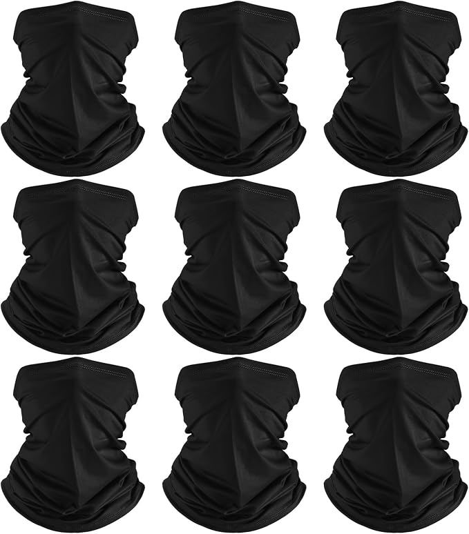 Geyoga 6 Pieces Summer UV Protection Cooling Neck Gaiter Face Clothing Neck by Geyoga