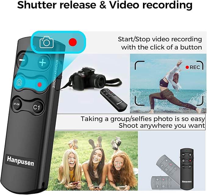 Wireless Shutter Release Camera Remote Control - Image 3