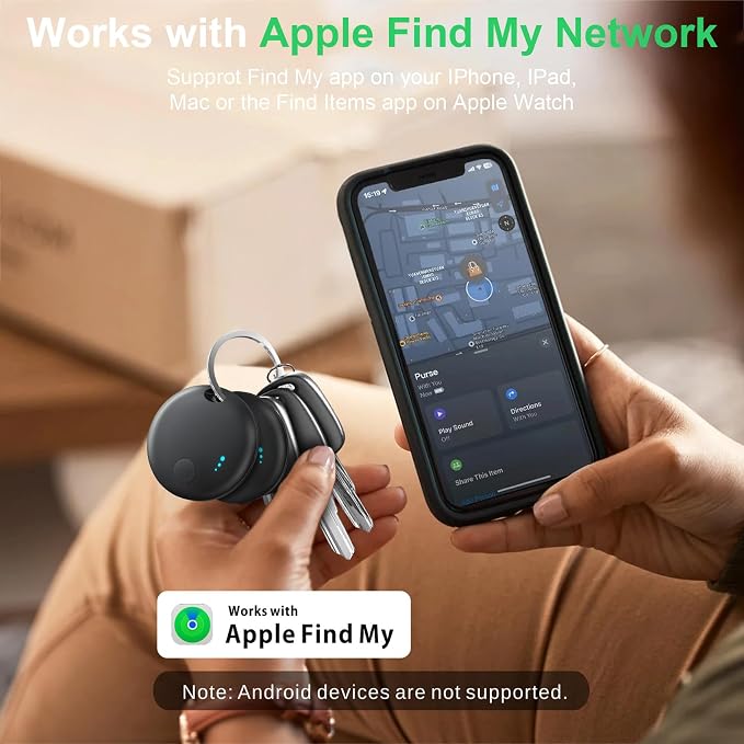 Tracker Tag 4 Packs Bluetooth Tracker, Smart Tag Locator Tracking Device - Image 3