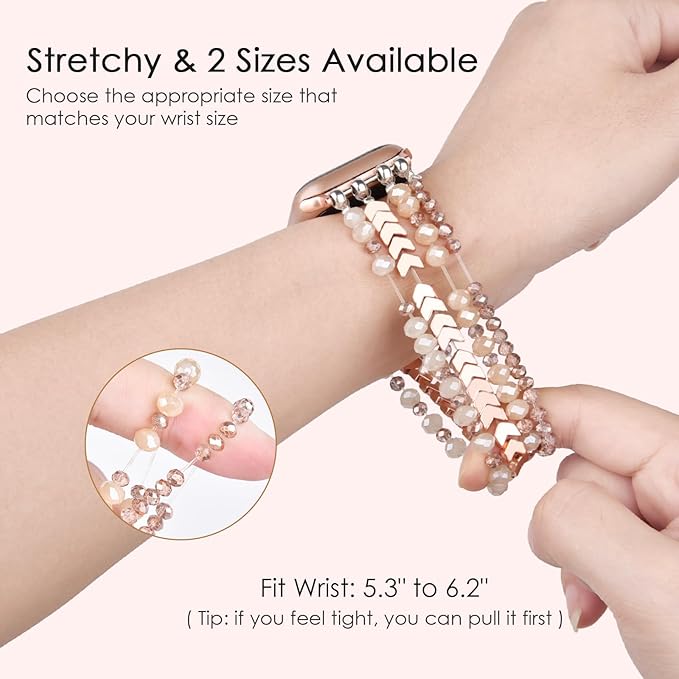MOFREE Beaded Bracelet Apple Watch Band - Image 2