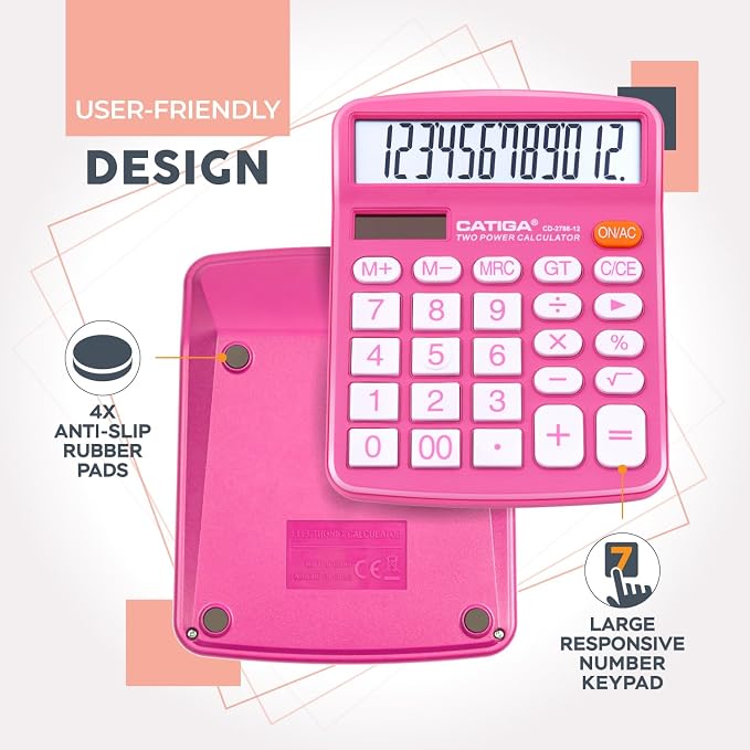 CATIGA Desktop Calculator 12 Digit - Image 5