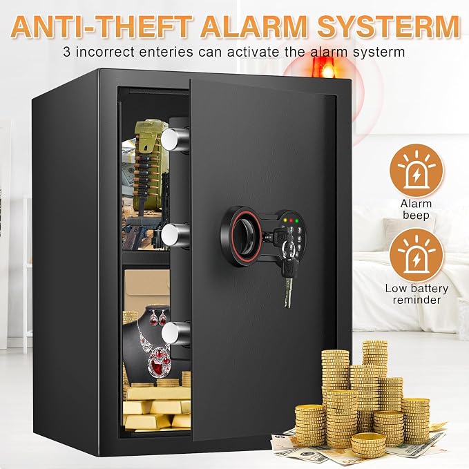 Large Home Safe Box, Anti-theft Safes - Image 4