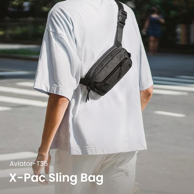 tomtoc 1.5L X-Pac Sling Bag - Image 9