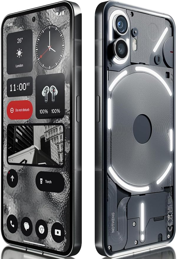 Nothing Phone - 256 GB + 12 GB Ram, Glyph Interface, OS 2.0, 50 MP Dual Camera - Image 2