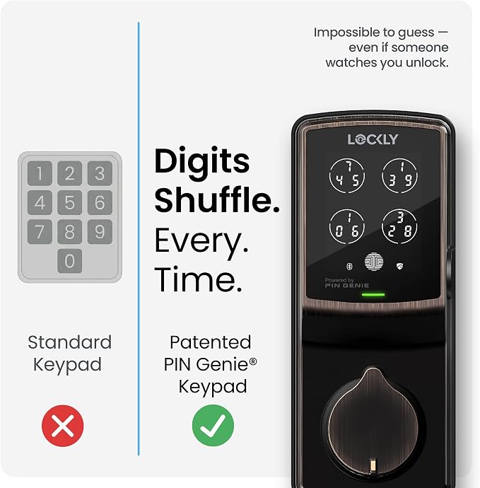 Lockly Secure Plus, Keyless Entry Door Lock, Smart Locks - Image 5