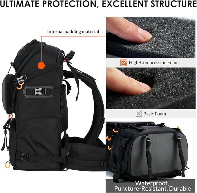 TARION Extra Large Camera Backpack - Image 3